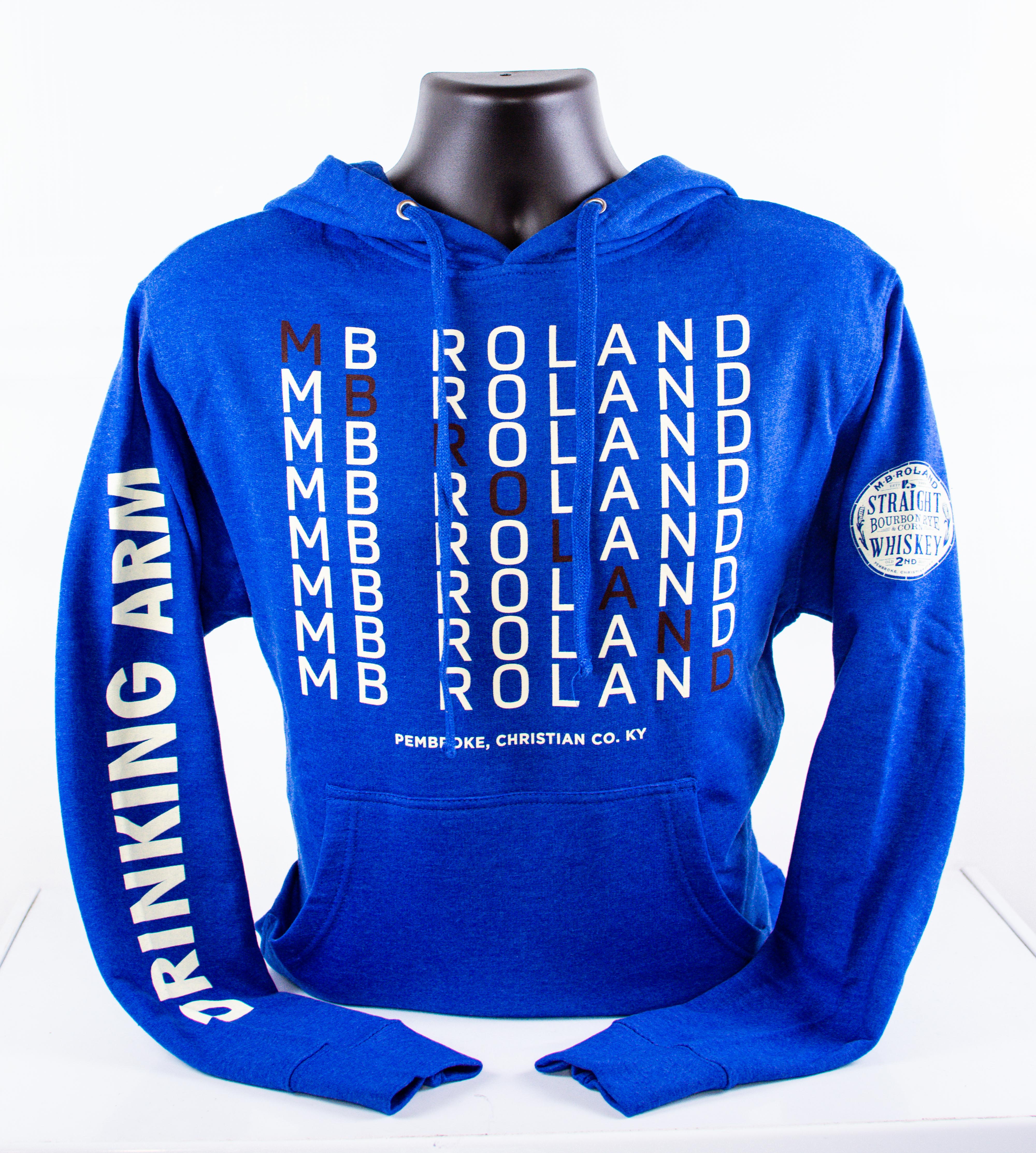 Blue MB Roland Repeater Hoodie