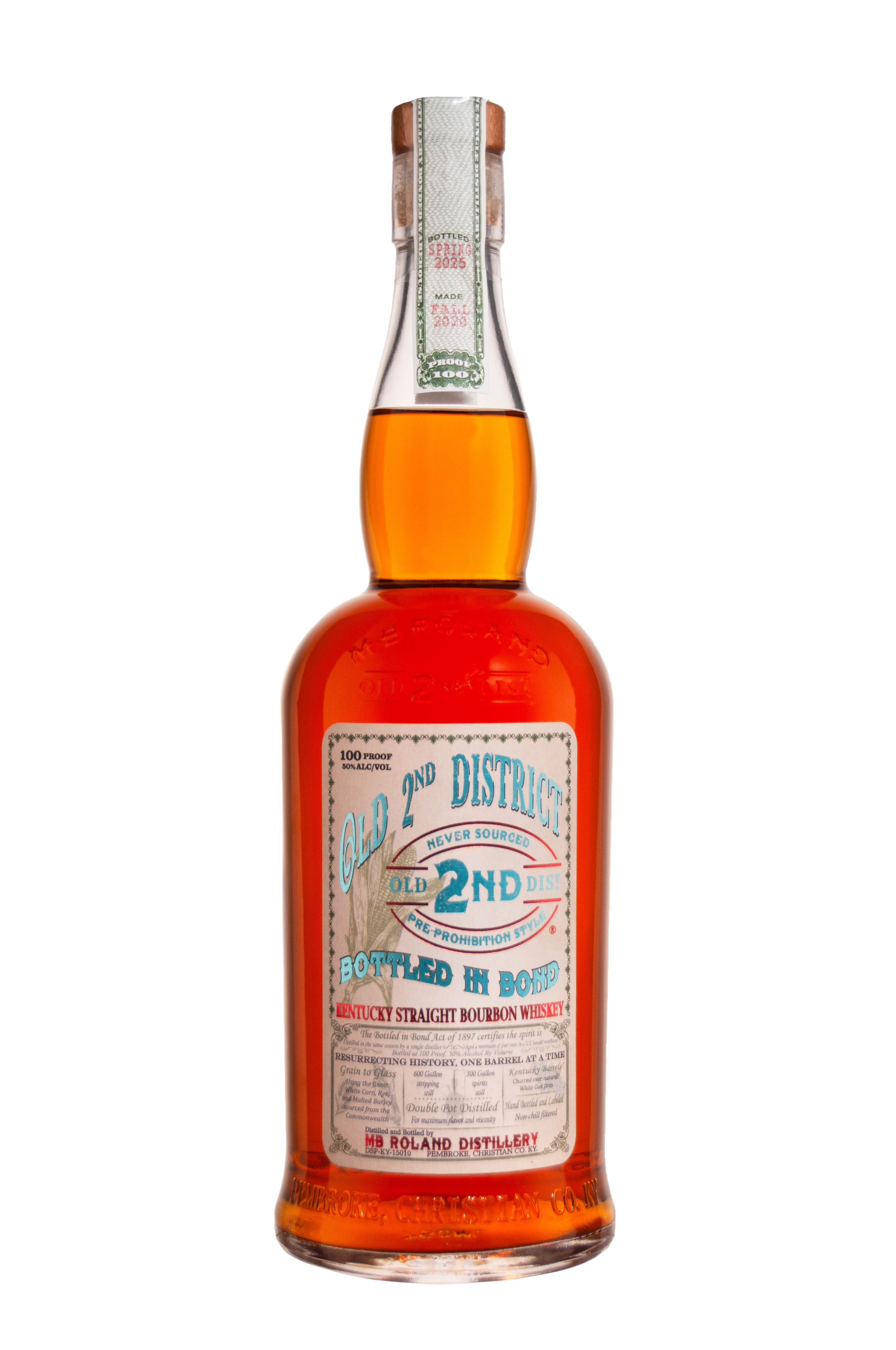 Old 2nd District Bottled in Bond Bourbon