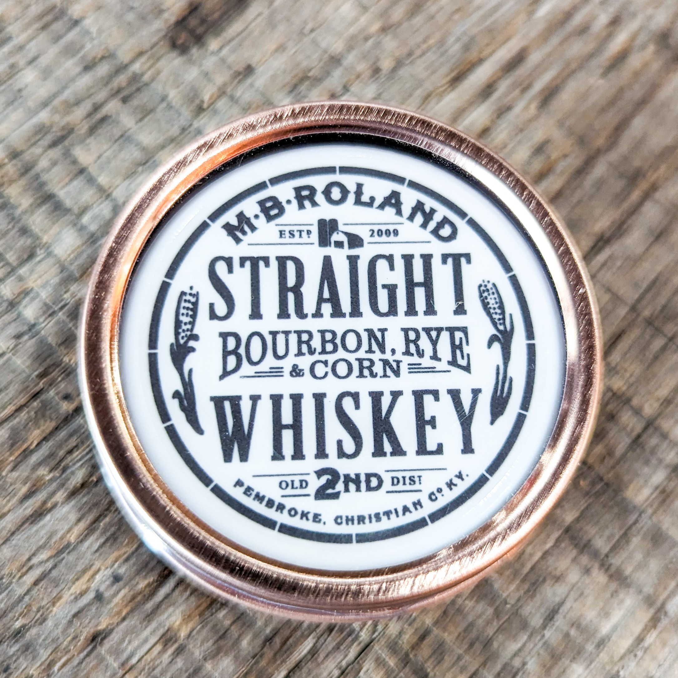 WhiskeyDisks Barrelhead Logo
